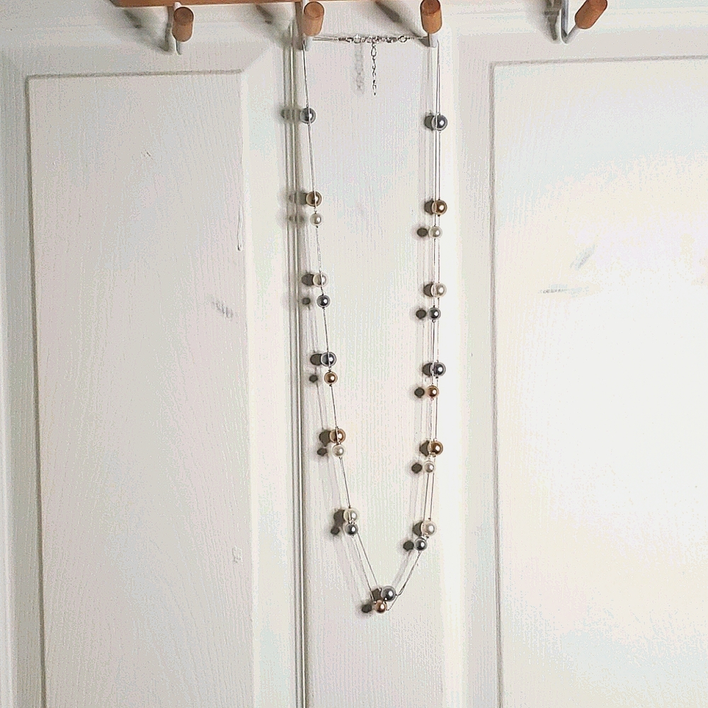 Bead Long Necklace